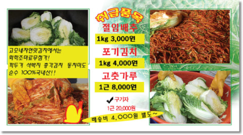 고모네김치 이미지