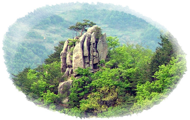 검봉능선 조망 이미지