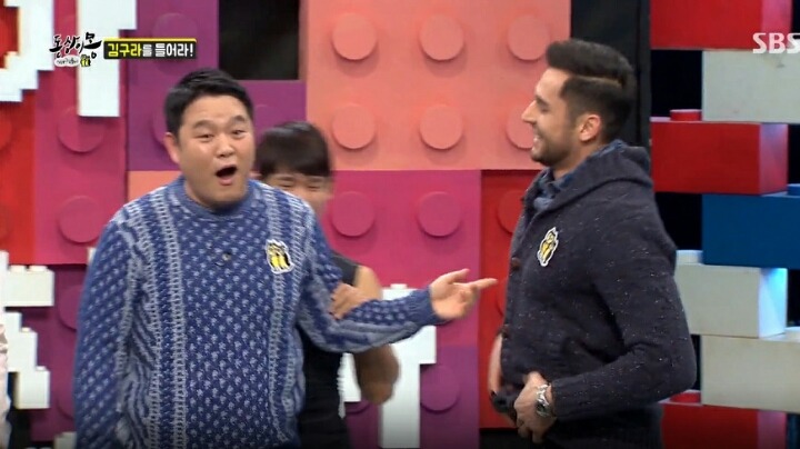 98kg 김구라 들고 스쿼트하는 어깨갱스터 | 인스티즈
