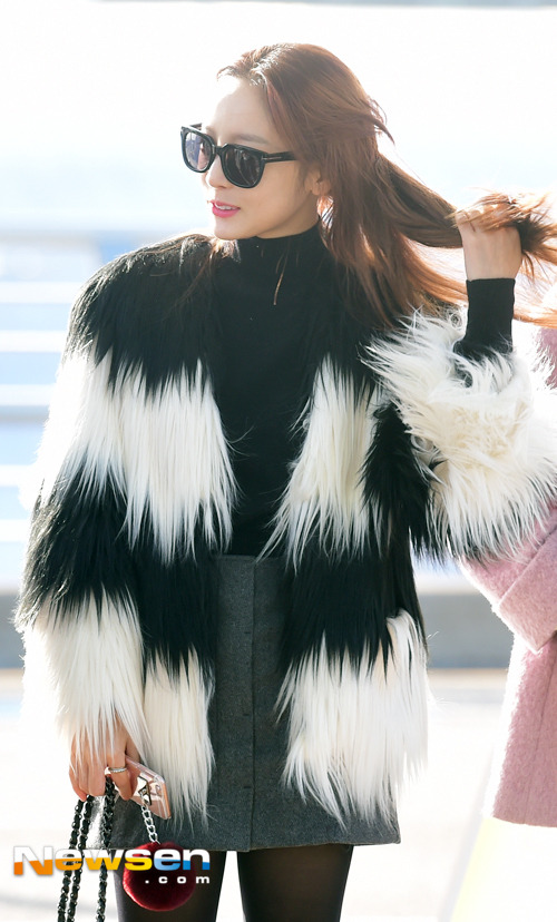 오늘자 구하라 공항.jpg | 인스티즈