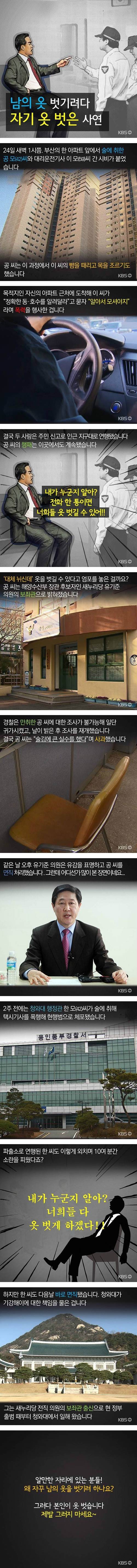 남의 옷 벗기려다 자기 옷 벗은 사연 | 인스티즈