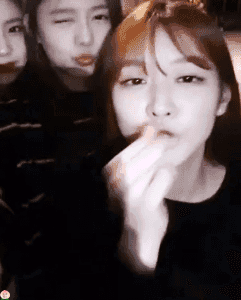 어제자 구구단 브이앱 정미미 비주얼.gif | 인스티즈
