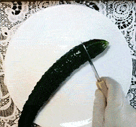 오이 하나로 할 수 있는 것.gif | 인스티즈