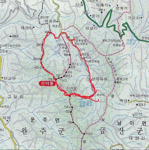 선야봉캠핑장 이미지