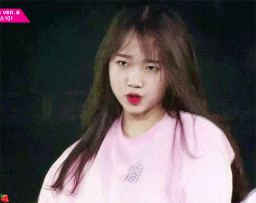 화장 약하게 하던 프듀시절 최유정. (feat. 쭈굴유정시절) (I.O.I) | 인스티즈