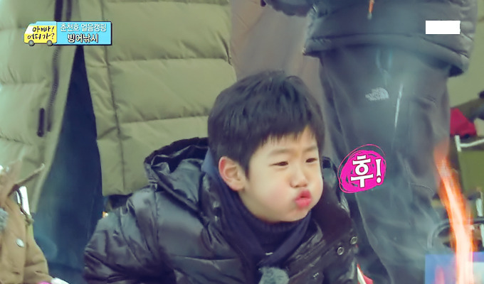 [아빠어디가] 준수 얼굴에 못생김이 묻었던 순간들ㅋㅋ.jpg | 인스티즈