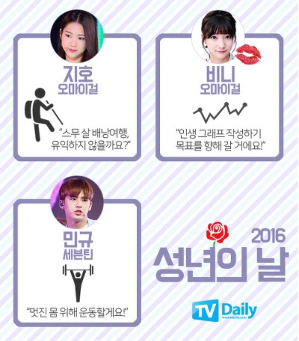 [성년의날] 20살 아이돌들 XX 하고 싶다 | 인스티즈