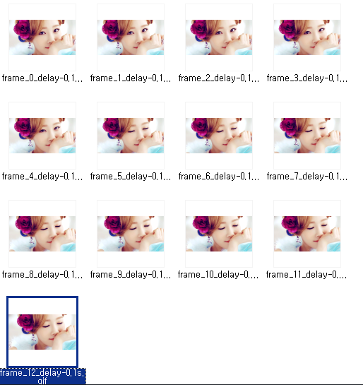 gif 움짤 파일 프레임별 (개별저장) 저장 하는 방법. png | 인스티즈