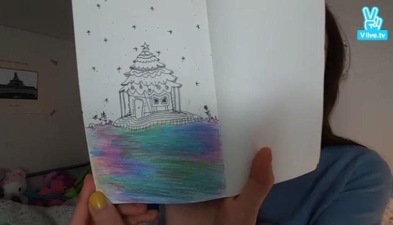 채영이 아기자기한 그림 실력.jpg | 인스티즈