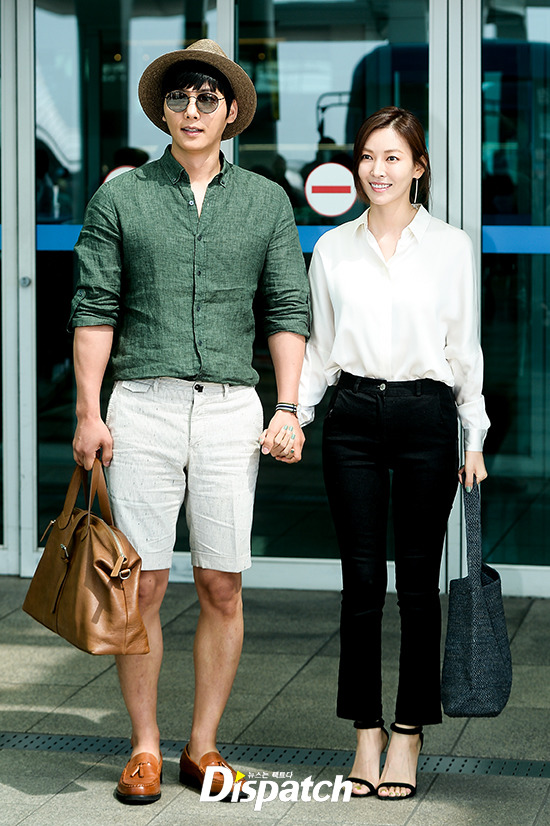 오늘 화보 촬영차 출국하는 이상우-김소연 예비부부.jpg | 인스티즈