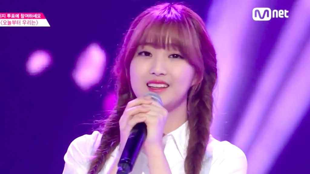 프로듀스 101 한혜리 닮은꼴 .jpgif | 인스티즈
