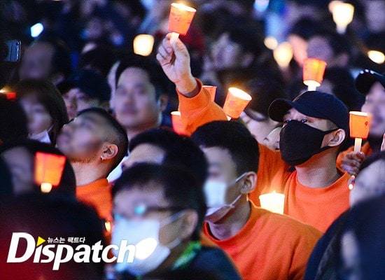 배우 유아인도 광화문에서 촛불을 들었다 | 인스티즈