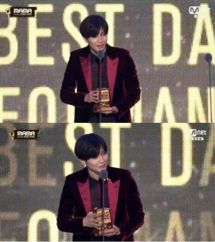 2016 MAMA 태민, 베스트 댄스 퍼포먼스 솔로상 “영광..감사하다” + 무대영상 | 인스티즈
