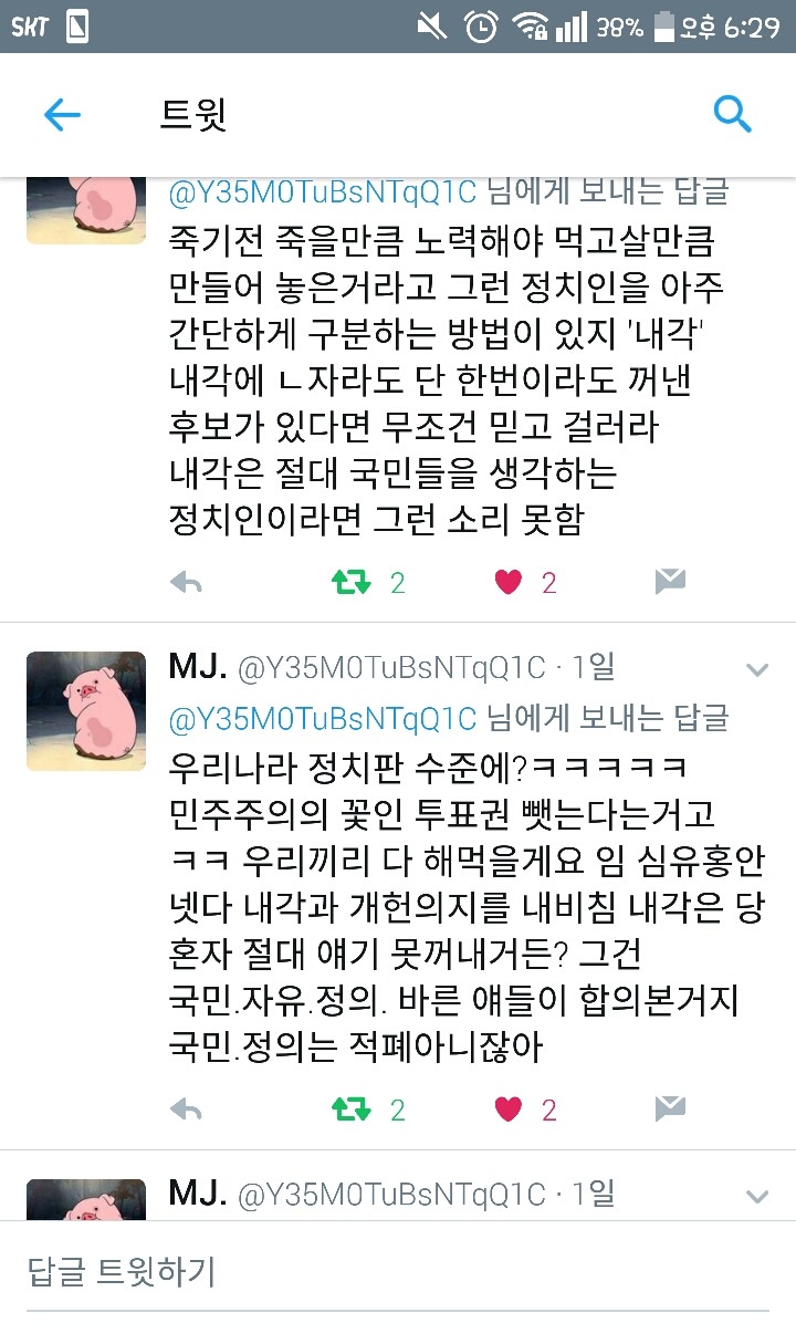 투표를 반드시 해야하는 이유(+프로내각러들) | 인스티즈
