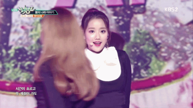 오늘자, 에이프릴 - 봄의 나라 이야기 무대 캡처 모음 -와이파이 권장- | 인스티즈