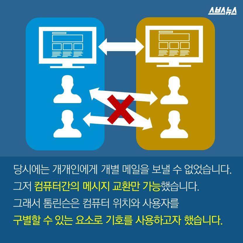 이메일의 는 없어질 기호였다? | 인스티즈