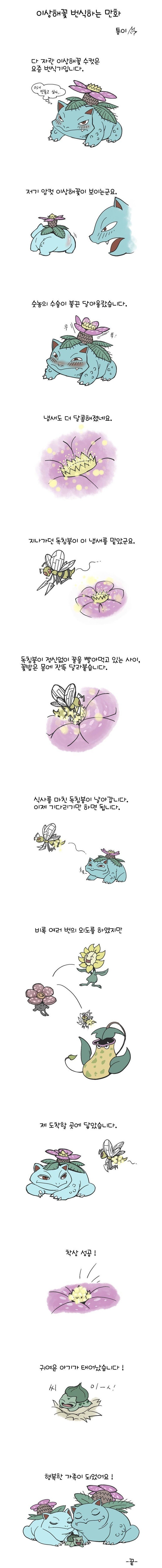 포켓몬 번식하는 만화 | 인스티즈
