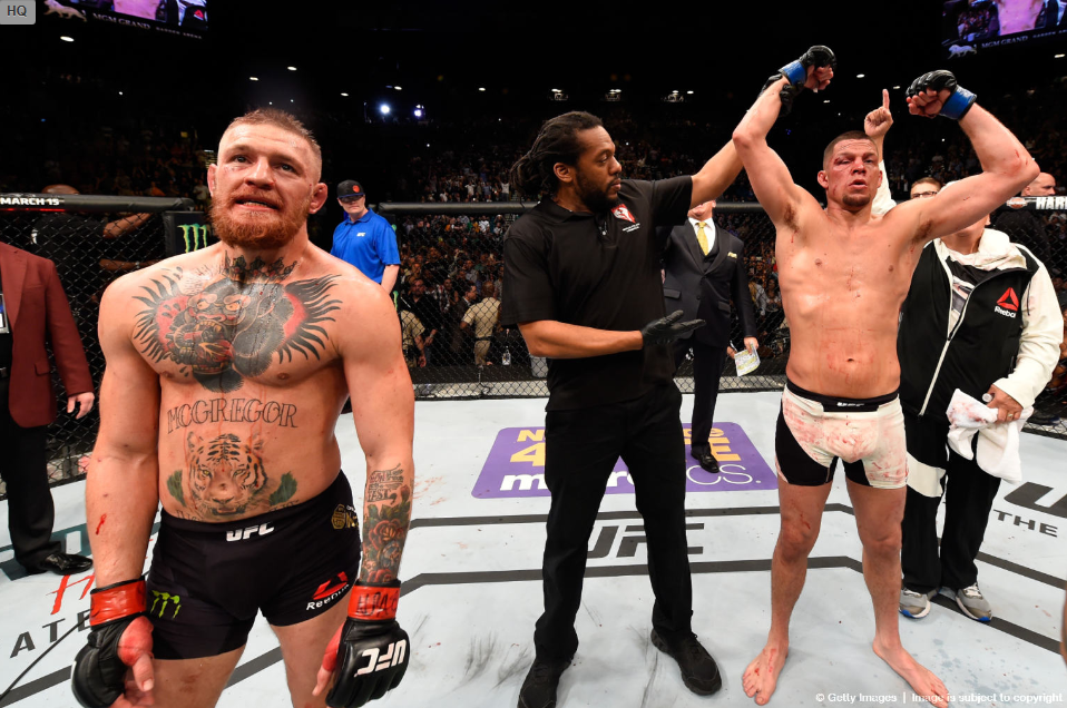 코너 맥그리거 vs 네이트 디아즈 경기 사진 (고화질) | 인스티즈