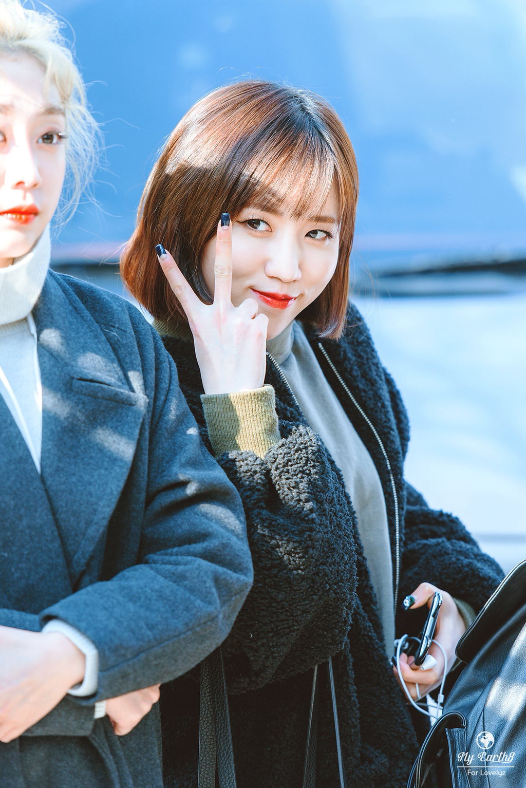 [러블리즈] 비가 오면 할 일이 많이 없어서 명은이 | 인스티즈
