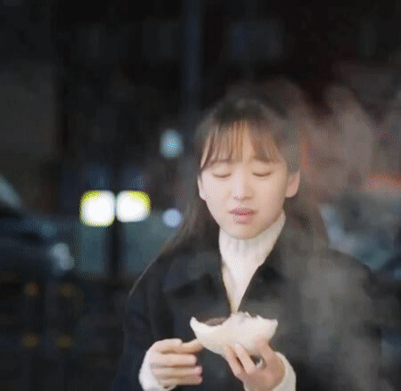 [그냥사랑하는사이] 원진아 호빵 먹방 .gif | 인스티즈
