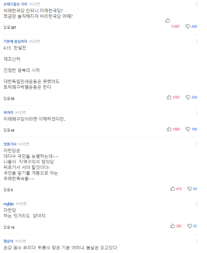 같은 기사 극과극의 네이버와 다음의 베스트댓글 | 인스티즈