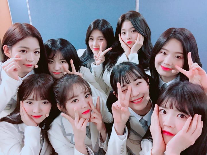 프로미스나인 음악방송 후 찍은 사진들 | 인스티즈