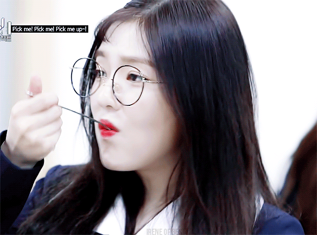 동그란 안경쓴 귀요미 아이린.gif | 인스티즈