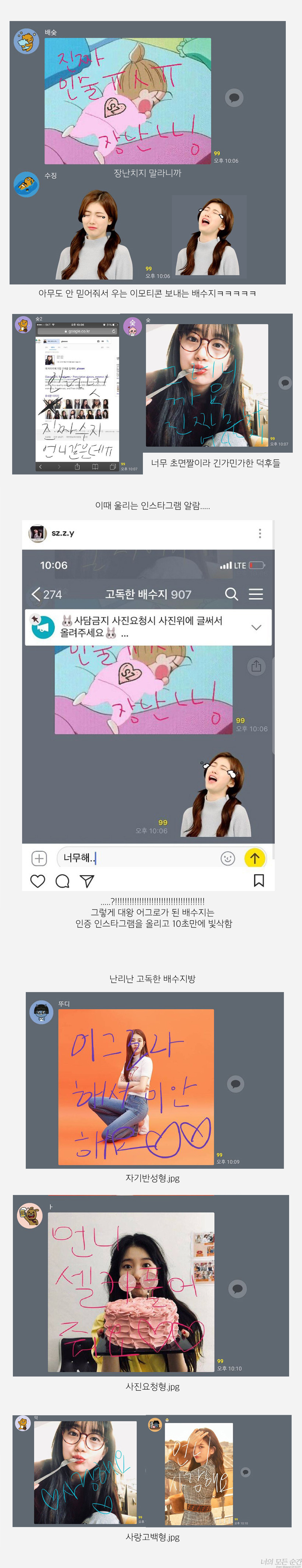 고독한 배수지 방에 출몰한 배수지 ㅋㅋ | 인스티즈