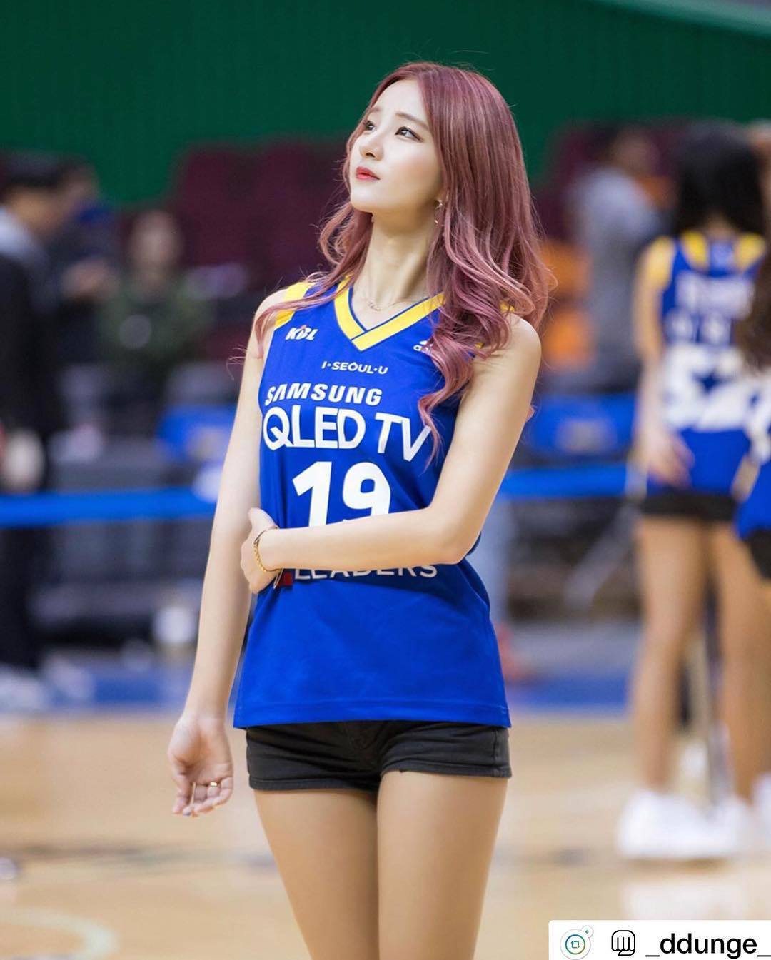귀엽게 생긴 치어리더 김진아.jpg | 인스티즈