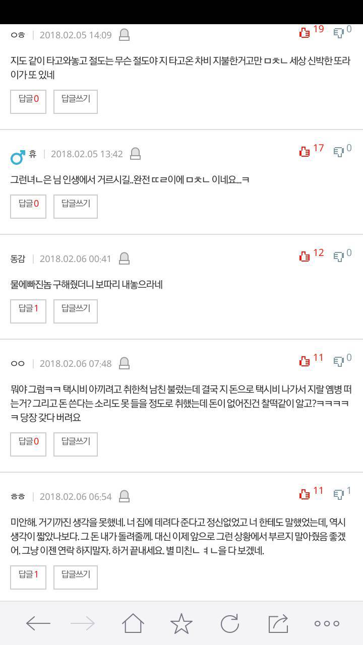 여친지갑에서 돈을 꺼냈습니다. 제가 잘못 한건가요? | 인스티즈