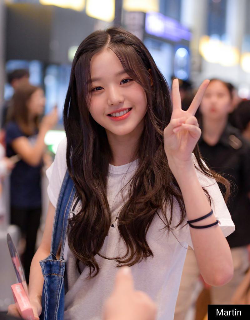 머리 염색한 아이즈원 장원영 | 인스티즈