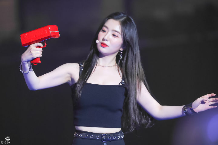 머리에 꽃을 단 아이린.jpgif | 인스티즈