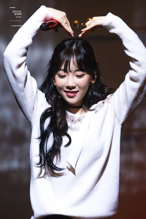 [태연] 가온 인기상 확정되서 태연짤 모음 (데이터주의) | 인스티즈