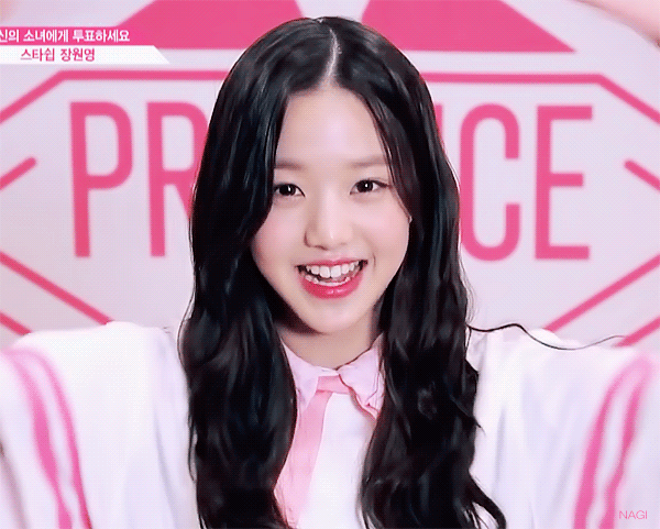 상큼한 프로듀스48 장원영.gif | 인스티즈