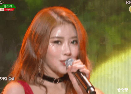 뮤직뱅크 러블리즈 종소리 움짤.gif | 인스티즈