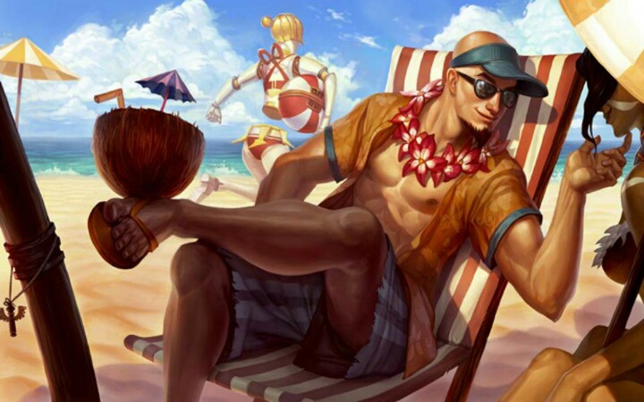 [LOL] 다음번에 나왔으면 하는 수영장 파티 스킨 챔피언은? | 인스티즈